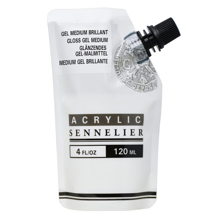 Abstract Gloss Gel 120 ml dans le groupe Matériels d'artistes / Médiums de peinture et vernis / Médiums peinture acrylique chez Pen Store (107527)