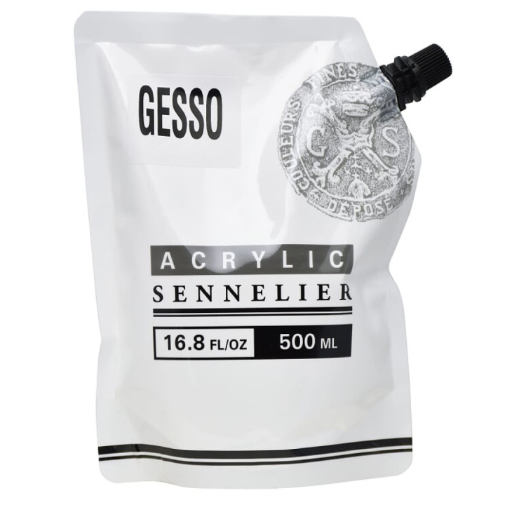Abstract Gesso 500 ml dans le groupe Matériels d'artistes / Médiums de peinture et vernis / Gesso et Primer chez Pen Store (107529)