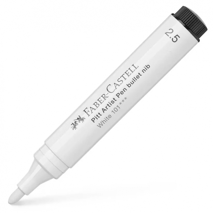 PITT Artist Pen White 2.5 mm dans le groupe Stylos / Crayons d'artistes / Feutres chez Pen Store (107604)