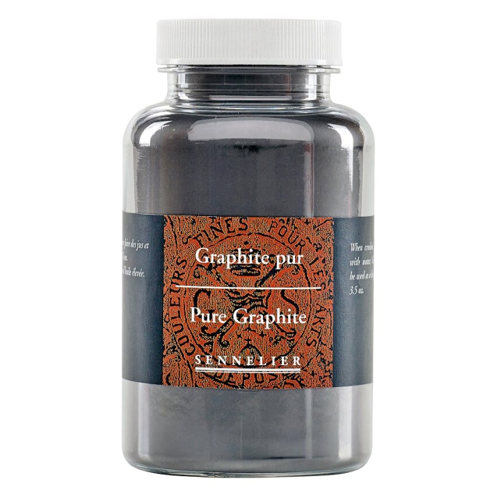 Graphite powder 100 g dans le groupe Matériels d'artistes / Couleurs de l'artiste / Pigment chez Pen Store (108746)