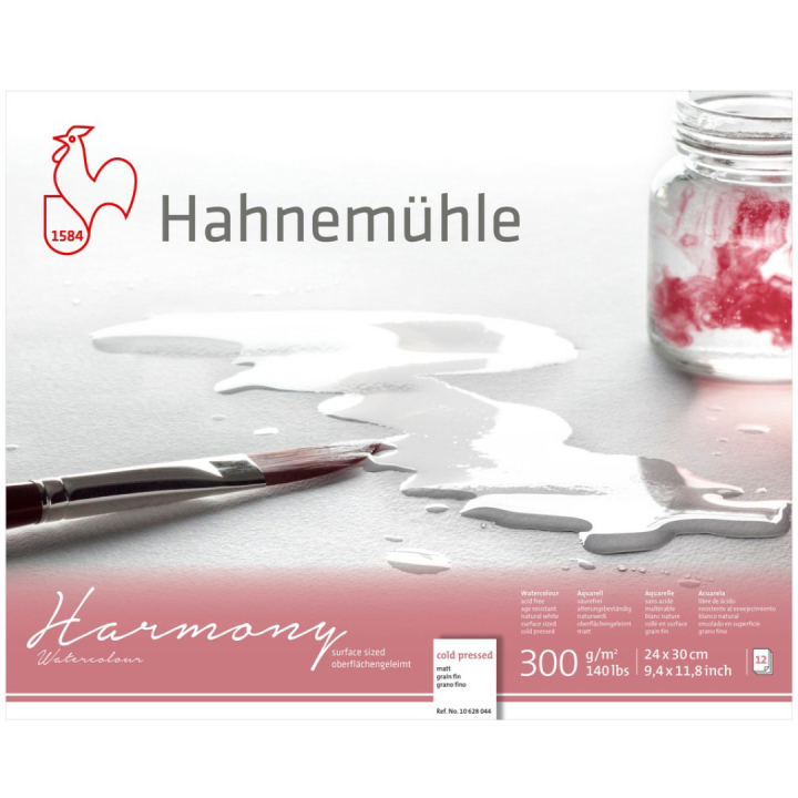 Papier aquarelle Harmony CP 300g 24×30cm dans le groupe Papiers & Blocs / Bloc Artiste / Papier pour aquarelle chez Pen Store (108747)