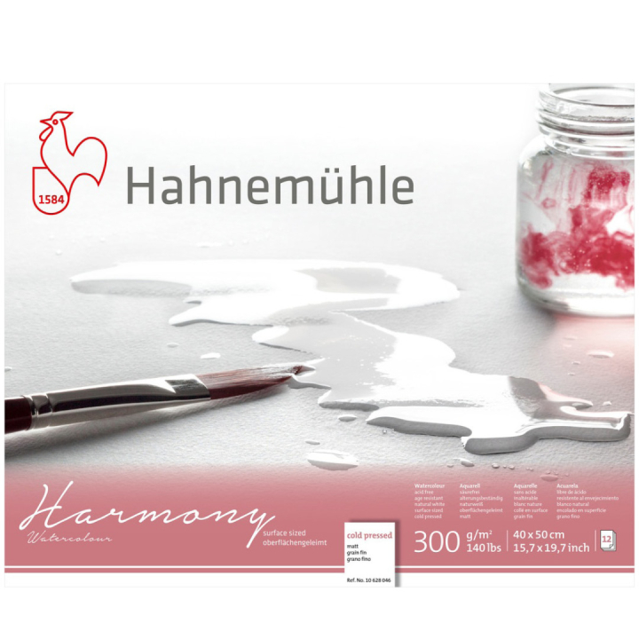 Papier aquarelle Harmony CP 300g Mat 40×50cm dans le groupe Papiers & Blocs / Bloc Artiste / Papier pour aquarelle chez Pen Store (108749)