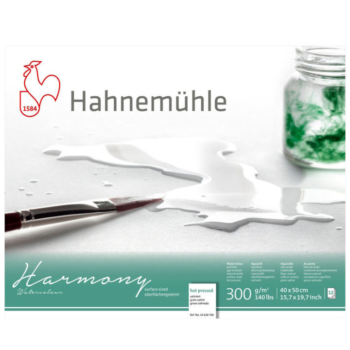 Papier aquarelle Harmony HP 300g 40×50cm dans le groupe Papiers & Blocs / Bloc Artiste / Papier pour aquarelle chez Pen Store (108752)