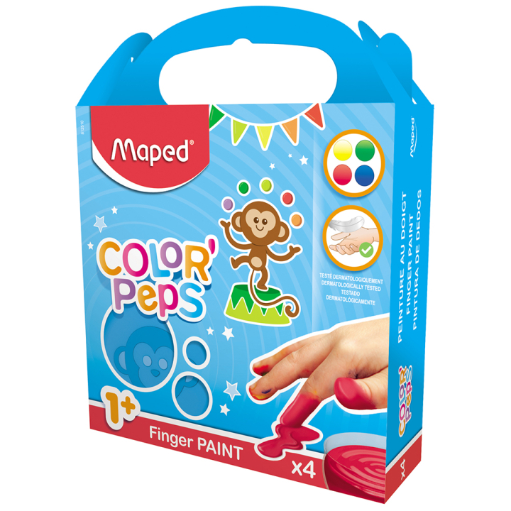 Color Peps Peinture au doigt Lot de 4 (1 an et +) dans le groupe Kids / Hobby et Coleurs pour enfants / Peinture aux doigts chez Pen Store (108764)