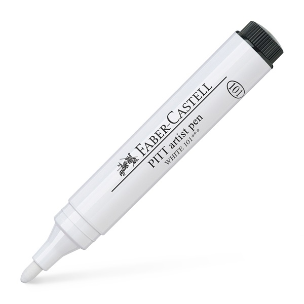 PITT Artist Pen White 1.5 mm dans le groupe Stylos / Crayons d'artistes / Feutres d'illustrations chez Pen Store (108842)