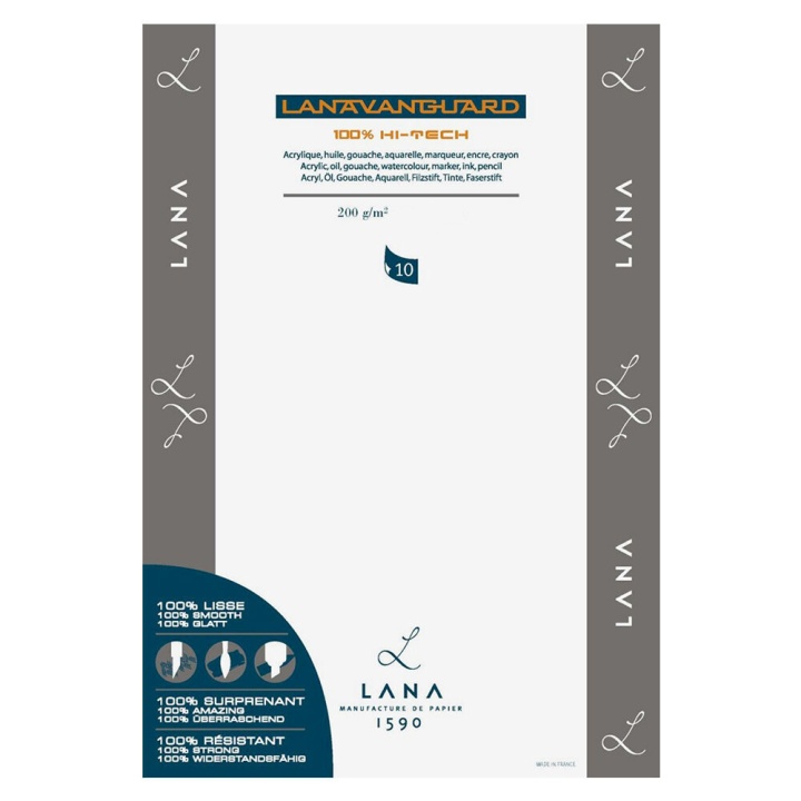 LanaVanguard Yupo Paper 34x48cm dans le groupe Papiers & Blocs / Bloc Artiste / Bloc Mixed Media chez Pen Store (108844)