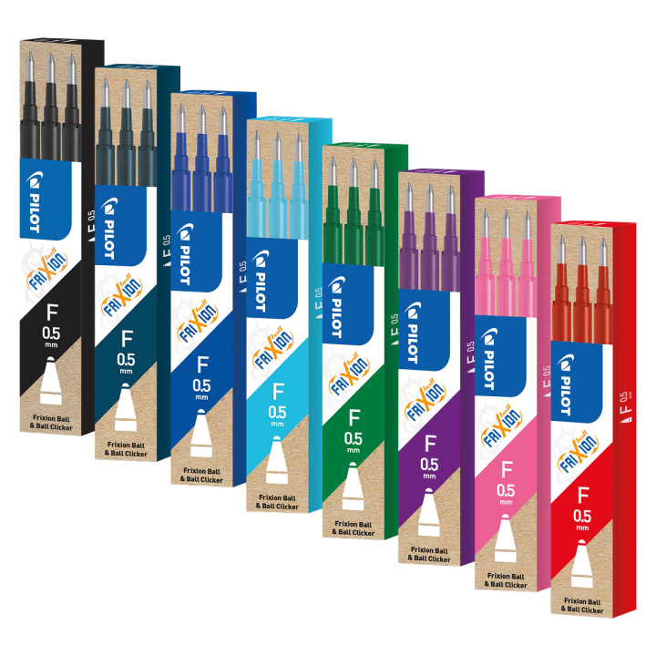 Refill FriXion 0.5 lot de 3 dans le groupe Stylos / Accessoires Crayons / Cartouches et Recharges chez Pen Store (109219_r)