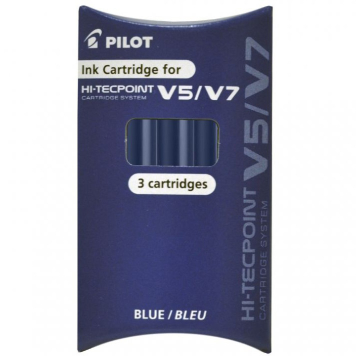 Refill Hi-Tecpoint V5/V7 lot de 3 dans le groupe Stylos / Écrire / Stylos encre chez Pen Store (109471_r)