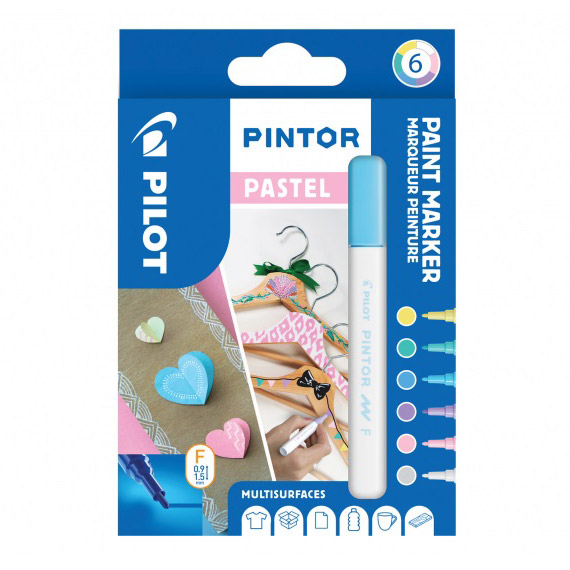 Pintor Fine lot de 6 Pastel dans le groupe Stylos / Crayons d'artistes / Feutres d'illustrations chez Pen Store (109494)