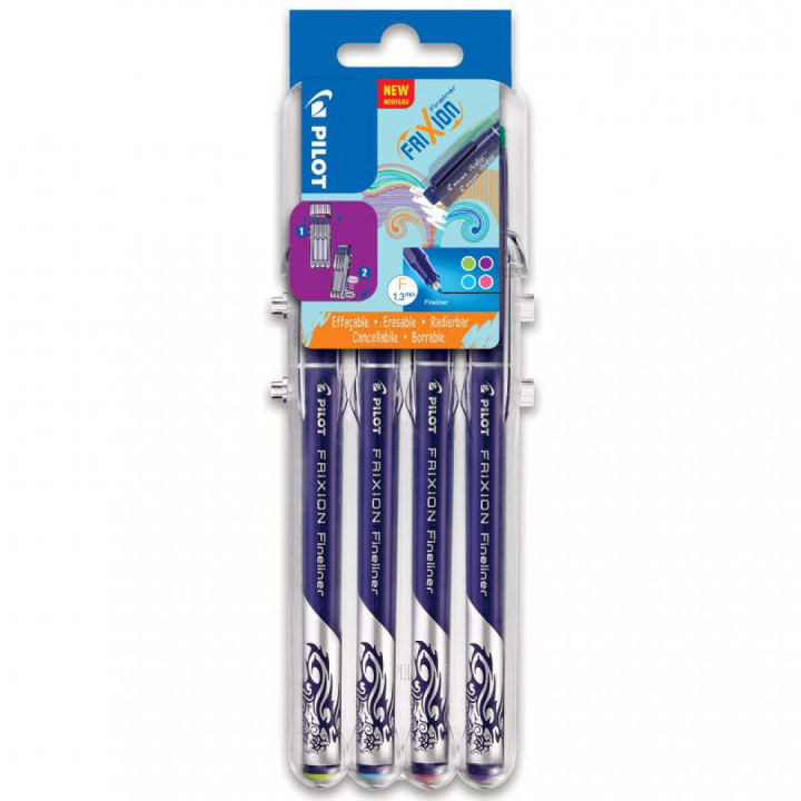 FriXion Fineliner 2GO Lot de 4 2