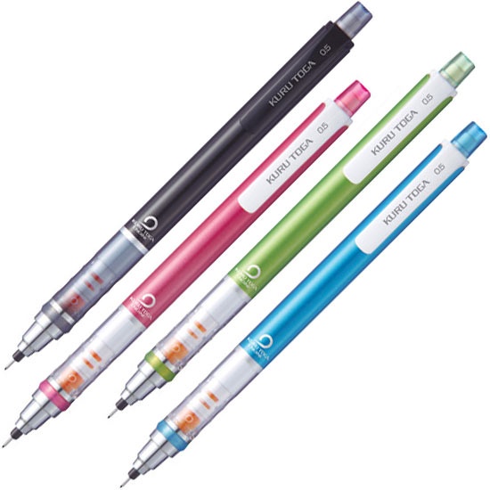 porte-mine Kuru Toga 0,5 mm Pink dans le groupe Stylos / Écrire / Porte-mines chez Pen Store (110174)
