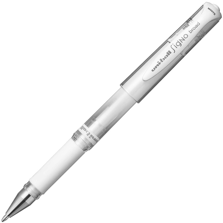 Uni-Ball Signo Broad UM-153 Gel - White dans le groupe Stylos / Écrire / Stylos encre chez Pen Store (110215)