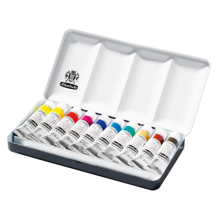 Horadam Aquarell Tube 15 ml lot de 10 dans le groupe Matériels d'artistes / Couleurs de l'artiste / Peinture aquarelle / Aquarelle en tube chez Pen Store (110731)