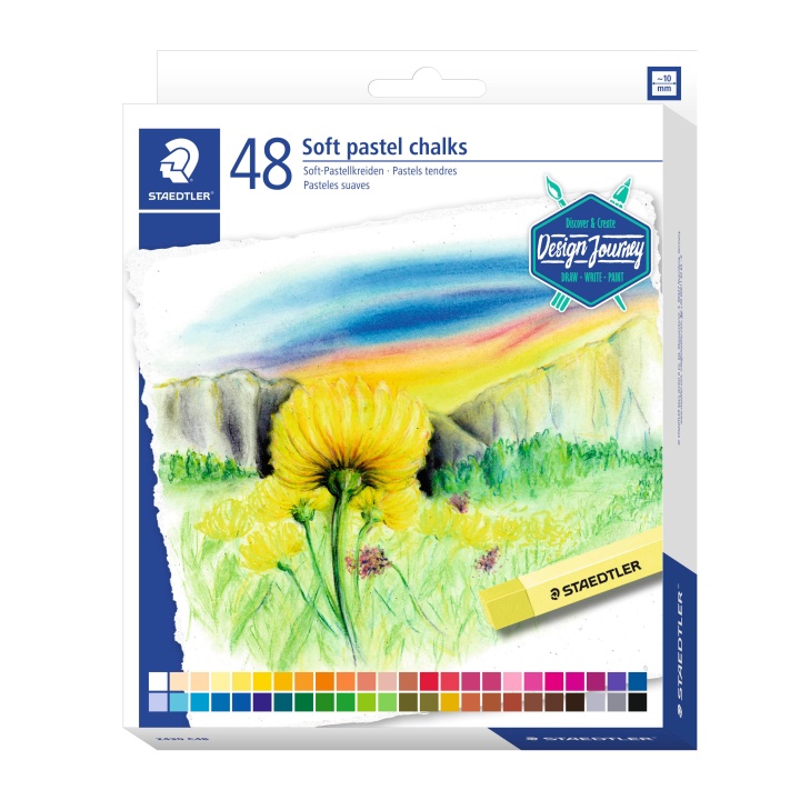 Karat Soft pastel chalk lot de 48 dans le groupe Matériels d'artistes / Craie et Graphite / Pastels secs chez Pen Store (110976)