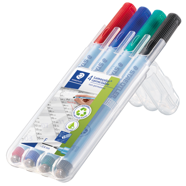 Lumocolor Correctable lot de 4 dans le groupe Stylos / Bureau / Marquers chez Pen Store (110980_r)