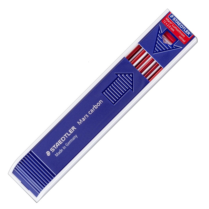 Mines couleurs Mars 2 mm lot de 12 Blue dans le groupe Stylos / Accessoires Crayons / Mines chez Pen Store (111065)