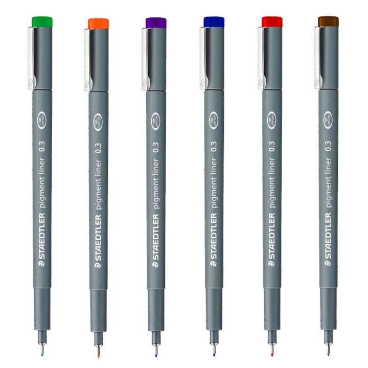 Pigment Liner Color 0,3 mm dans le groupe Stylos / Écrire / Feutres Fineliners chez Pen Store (111209_r)