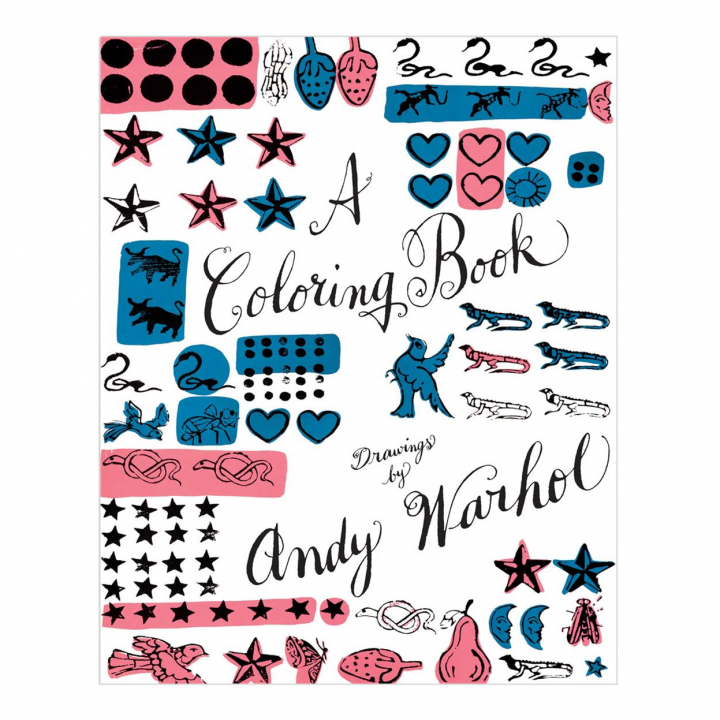A Coloring Book: Drawings by Andy Warhol dans le groupe Loisirs créatifs / Livres / Album de coloriage pour les adultes chez Pen Store (111738)