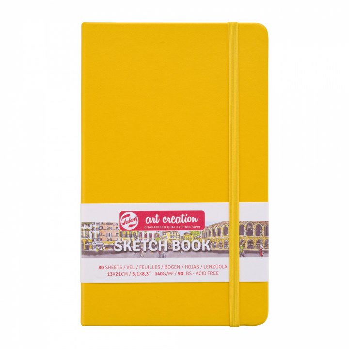 Sketchbook Large Golden Yellow dans le groupe Papiers & Blocs / Bloc Artiste / Cahiers d'esquisses chez Pen Store (111773)
