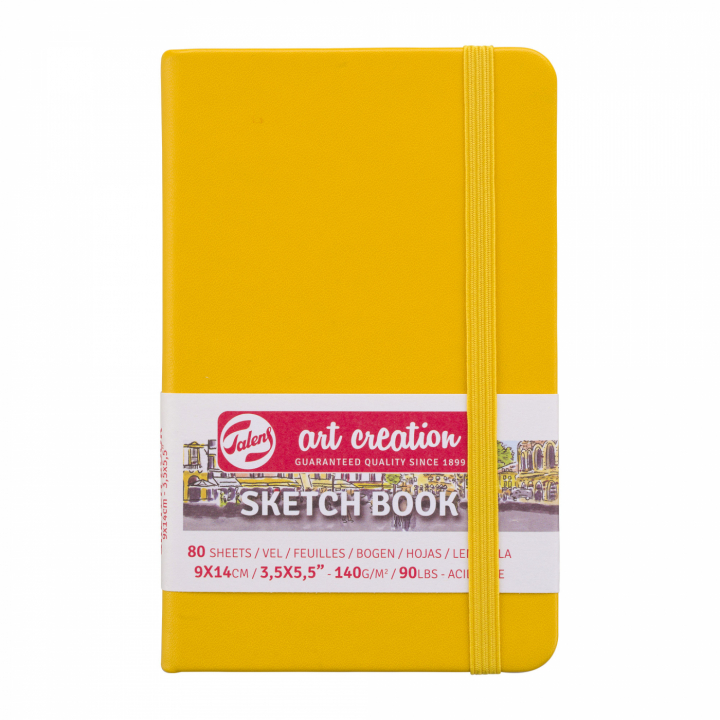 Sketchbook Pocket Golden Yellow dans le groupe Papiers & Blocs / Bloc Artiste / Cahiers d'esquisses chez Pen Store (111777)