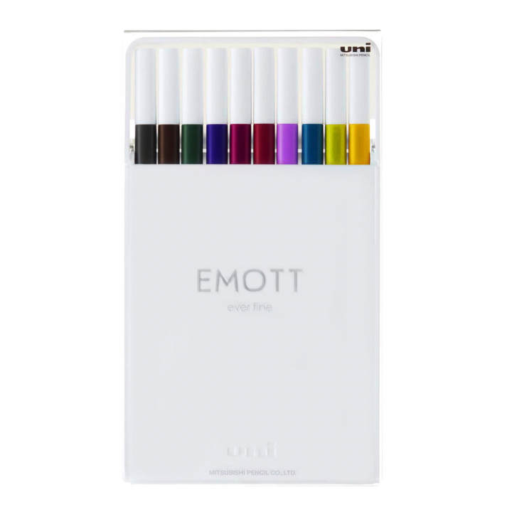 Emott lot de 10 - nº 3 dans le groupe Stylos / Crayons d'artistes / Feutres d'illustrations chez Pen Store (111840)