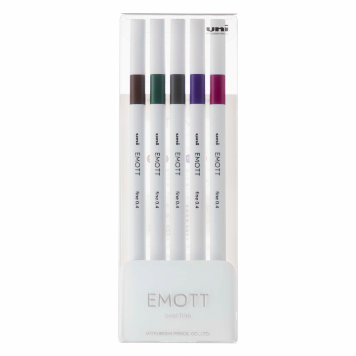 Emott lot de 5 - nº 3 dans le groupe Stylos / Crayons d'artistes / Feutres d'illustrations chez Pen Store (111844)