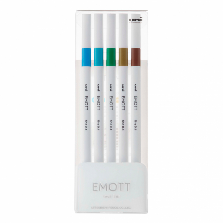 Emott lot de 5 - nº 4 dans le groupe Stylos / Crayons d'artistes / Feutres d'illustrations chez Pen Store (111845)