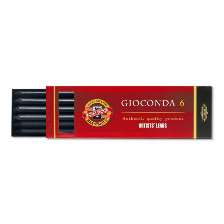 Gioconda Ensemble de mines II 5,6 mm dans le groupe Matériels d'artistes / Craie et Graphite / Fusain et crayons fusains chez Pen Store (111869)
