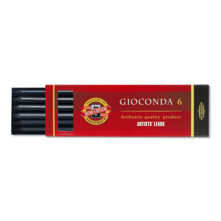 Gioconda Ensemble de mines II 5,6 mm dans le groupe Matériels d'artistes / Craie et Graphite / Fusain et crayons fusains chez Pen Store (111869)