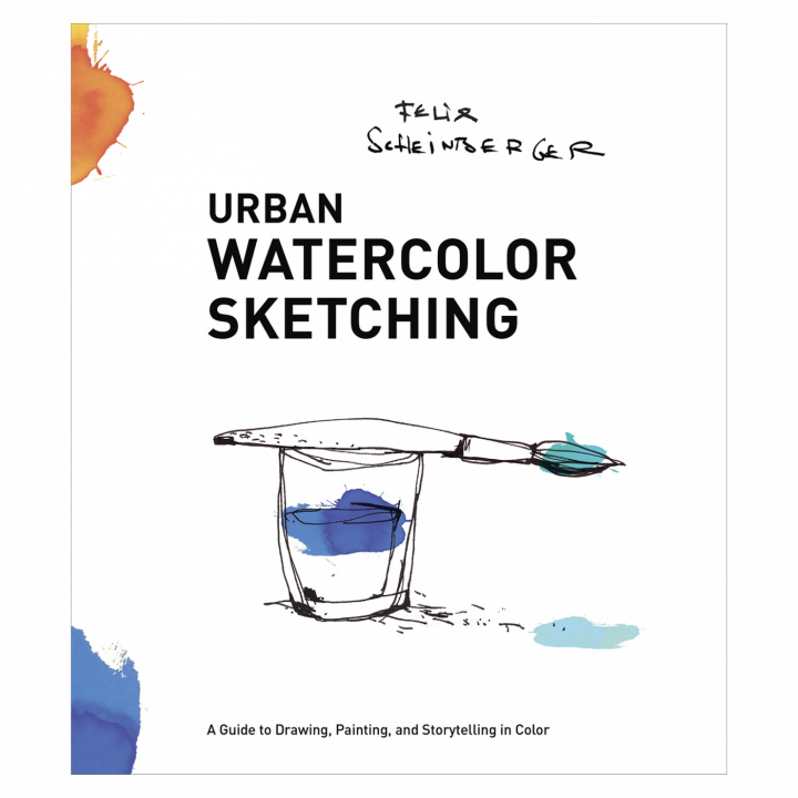 Urban Watercolor Sketching dans le groupe Loisirs créatifs / Livres / Livres d'instruction chez Pen Store (112504)