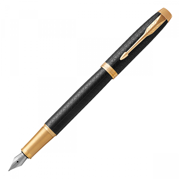 IM Premium Black/Gold Stylo-plume dans le groupe Stylos / Stylo haute de gamme / Stylo à plume chez Pen Store (112683_r)