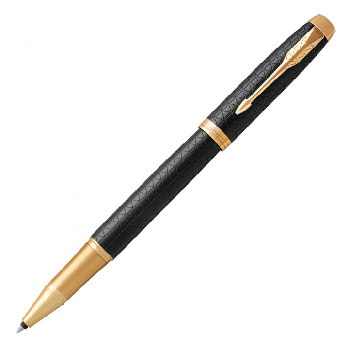 IM Premium Black/Gold Rollerball dans le groupe Stylos / Stylo haute de gamme / Roller chez Pen Store (112685)
