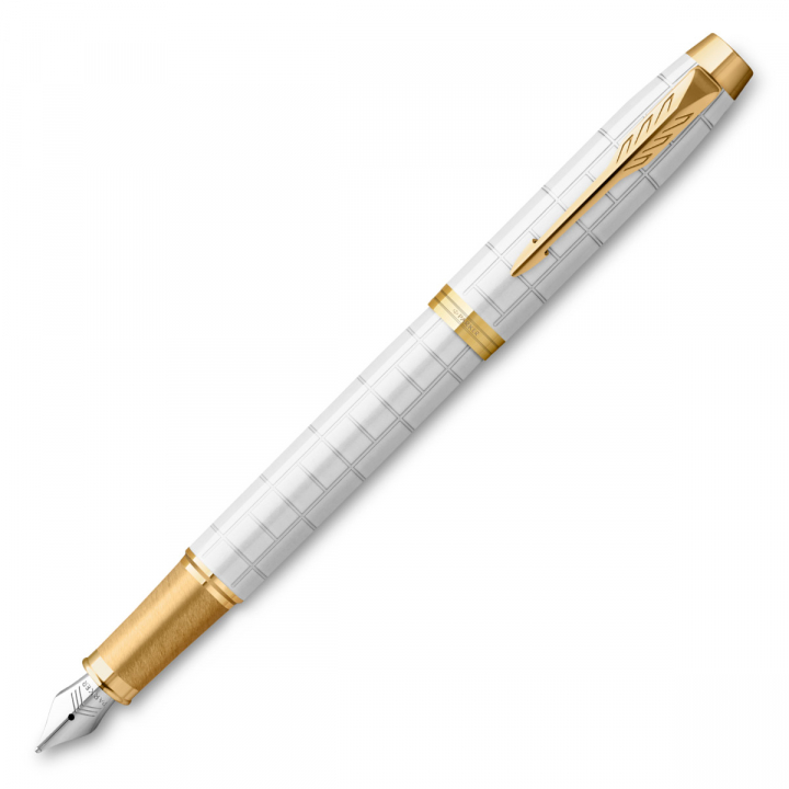 IM Premium Pearl/Gold Stylo-plume dans le groupe Stylos / Stylo haute de gamme / Stylo à plume chez Pen Store (112687_r)