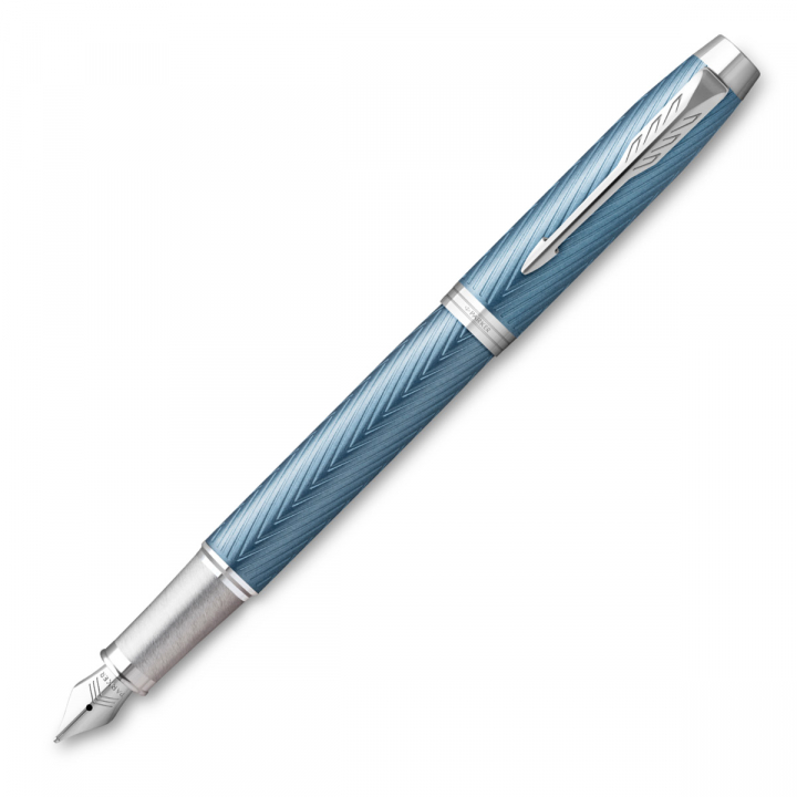 IM Premium Blue/Grey Stylo-plume dans le groupe Stylos / Stylo haute de gamme / Stylo à plume chez Pen Store (112696_r)