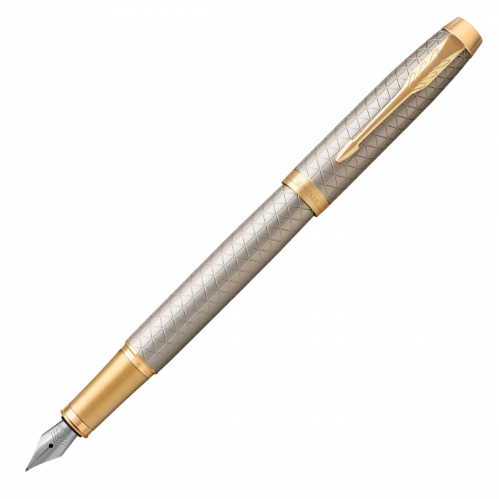 IM Premium Silver/Gold Stylo-plume dans le groupe Stylos / Stylo haute de gamme / Stylo à plume chez Pen Store (112699_r)