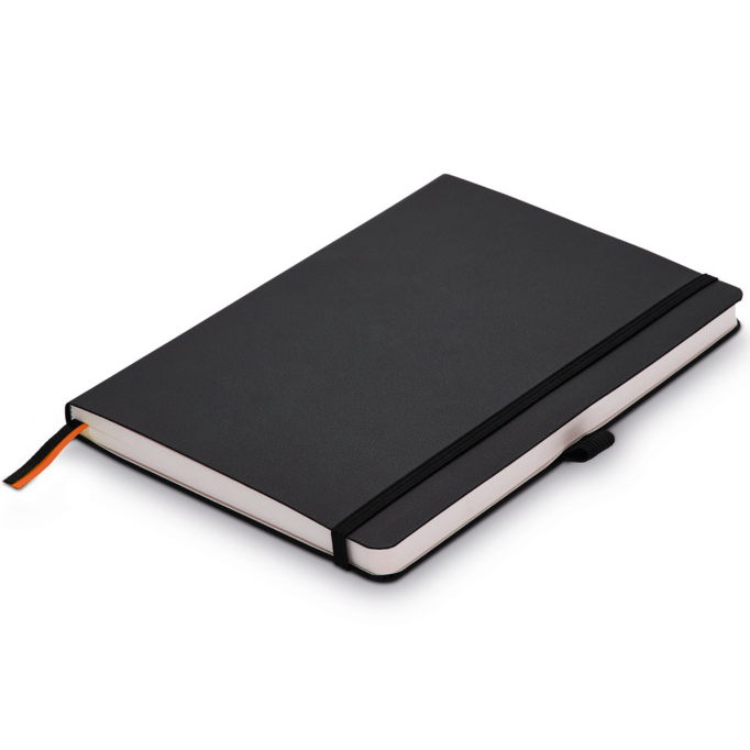 Notebook Softcover Plain A5 Black dans le groupe Papiers & Blocs / Écrire et consigner / Carnets chez Pen Store (125389)