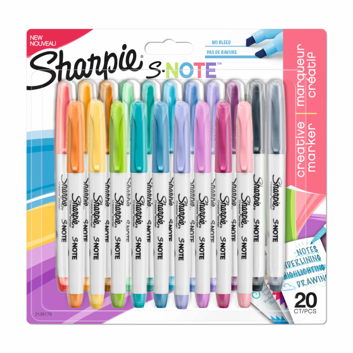 S-note lot de 20 dans le groupe Stylos / Crayons d'artistes / Feutres chez Pen Store (125434)