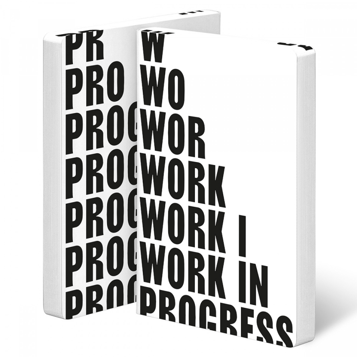 Notebook Graphic L - Work In Progress dans le groupe Papiers & Blocs / Écrire et consigner / Carnets chez Pen Store (125442)
