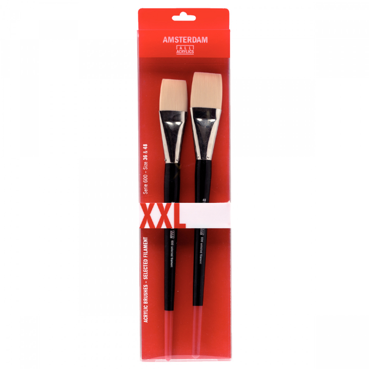 Series 600 Brush Flat Set XXL dans le groupe Matériels d'artistes / Pinceaux / Sets de pinceaux chez Pen Store (125693)