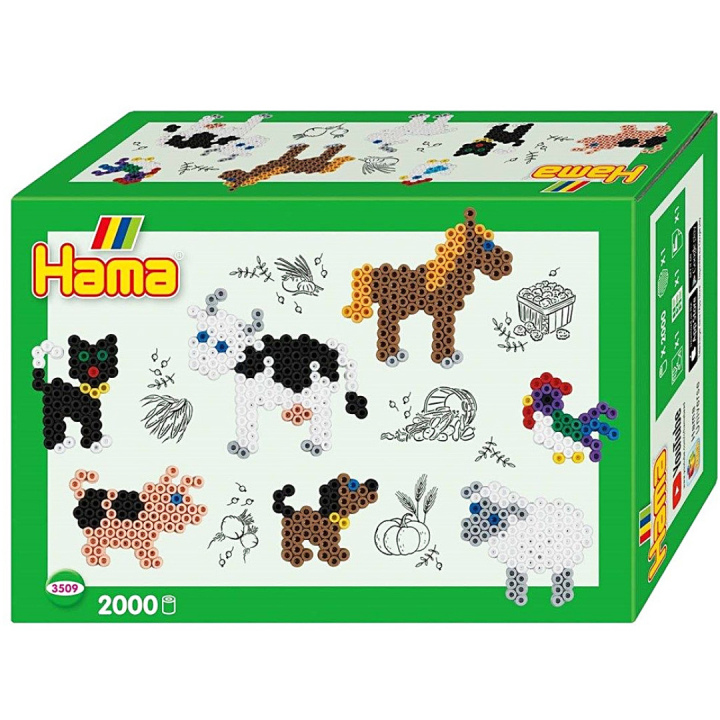 Midi Perles Boite cadeau Animaux 2000 pcs dans le groupe Loisirs créatifs / Former / Perles tubulaires et plus chez Pen Store (126129)