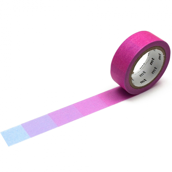 Washi-band adhésive Fluorescent Gradation Pink x Blue dans le groupe Loisirs créatifs / Accessoires Hobby / Washi Tape chez Pen Store (126361)