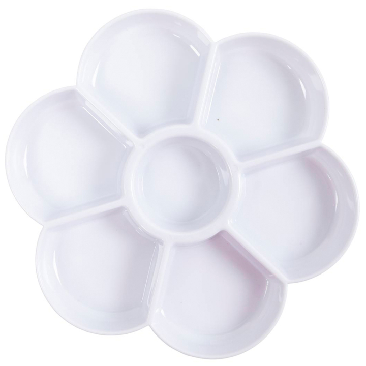 Palette plastique Fleur dans le groupe Matériels d'artistes / L'atelier / Palettes chez Pen Store (126472)