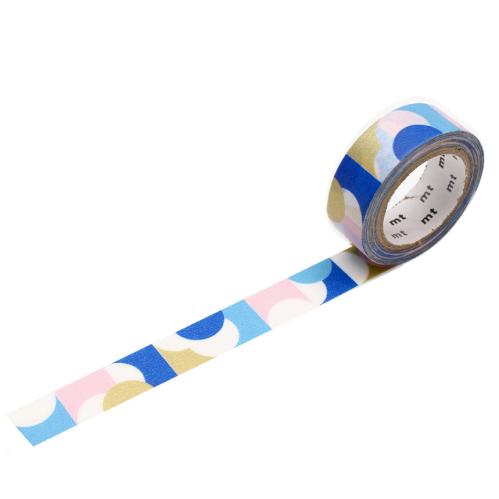 Washi-band adhésive Pink x Blue dans le groupe Loisirs créatifs / Accessoires Hobby / Washi Tape chez Pen Store (126485)