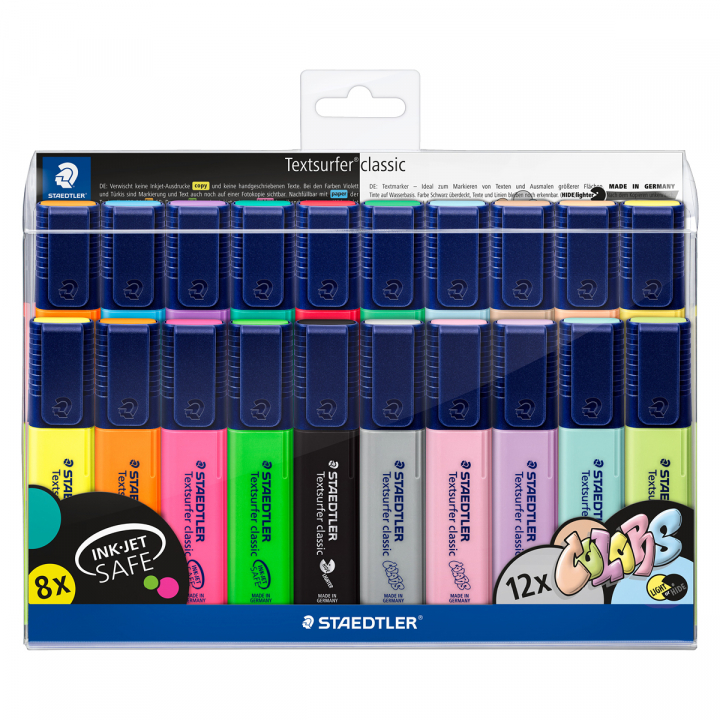 Textsurfer Classic Highlighter 20-pack dans le groupe Stylos / Bureau / Surligneurs chez Pen Store (126608)