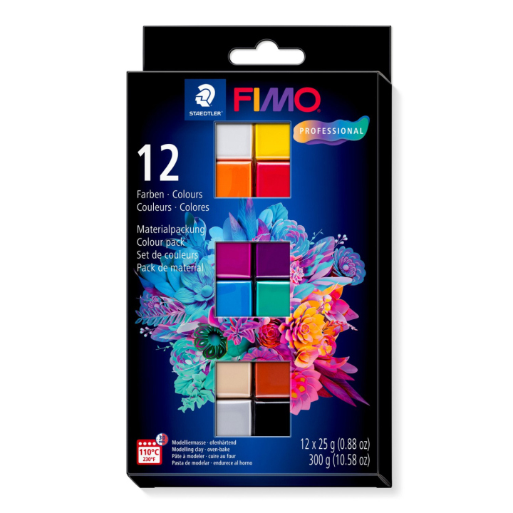 FIMO Professional Argile à modeler lot de 12 Basic colours dans le groupe Loisirs créatifs / Former / Modeler / Argile à cuire au four chez Pen Store (126646)