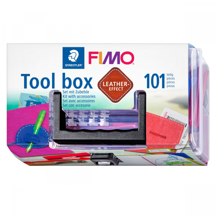 FIMO Leather Tool Box dans le groupe Loisirs créatifs / Former / Modeler chez Pen Store (126656)