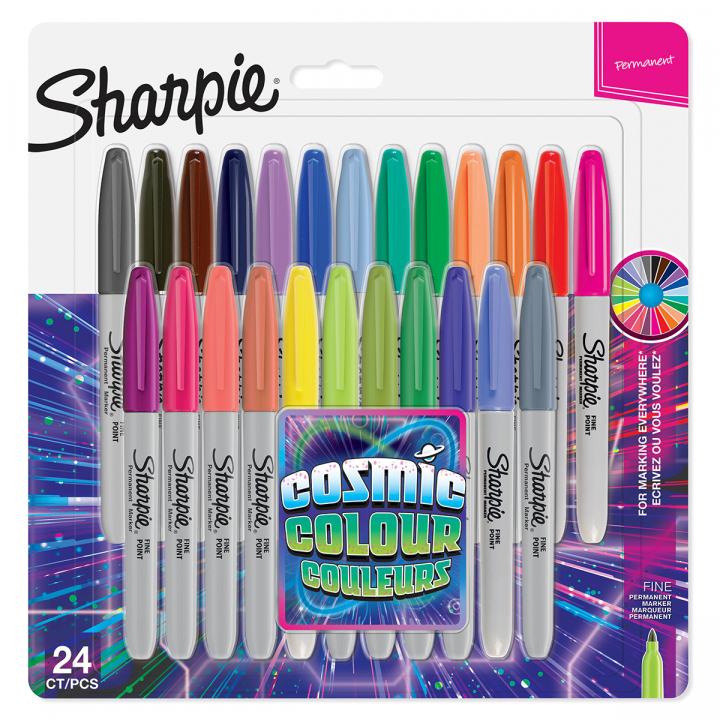 Cosmic Colour Fine Marker Lot de 24 dans le groupe Stylos / Crayons d'artistes / Feutres chez Pen Store (126798)