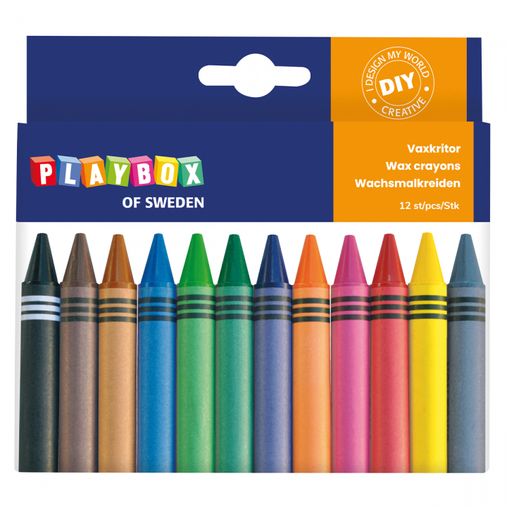 Craies de cire lot de 12 dans le groupe Kids / Crayons pours les enfants / Craies pour les enfants chez Pen Store (126825)
