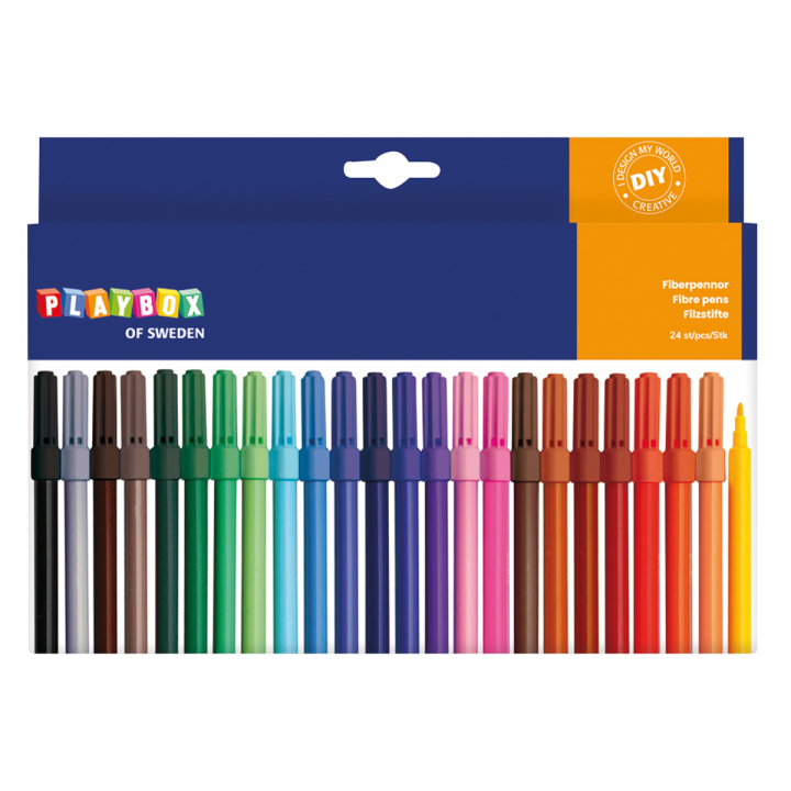 Feutre de dessin Lot de 24 dans le groupe Kids / Crayons pours les enfants / Feutres pour les enfants chez Pen Store (126828)