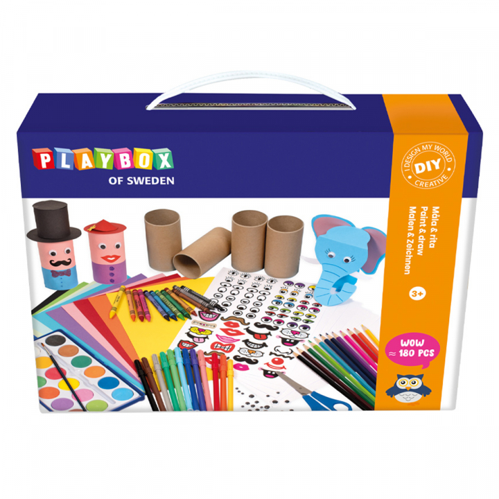 Set de Bricolage pour peindre et dessiner dans le groupe Kids / Amusement et apprentissage / Fêtes d'enfants chez Pen Store (126896)